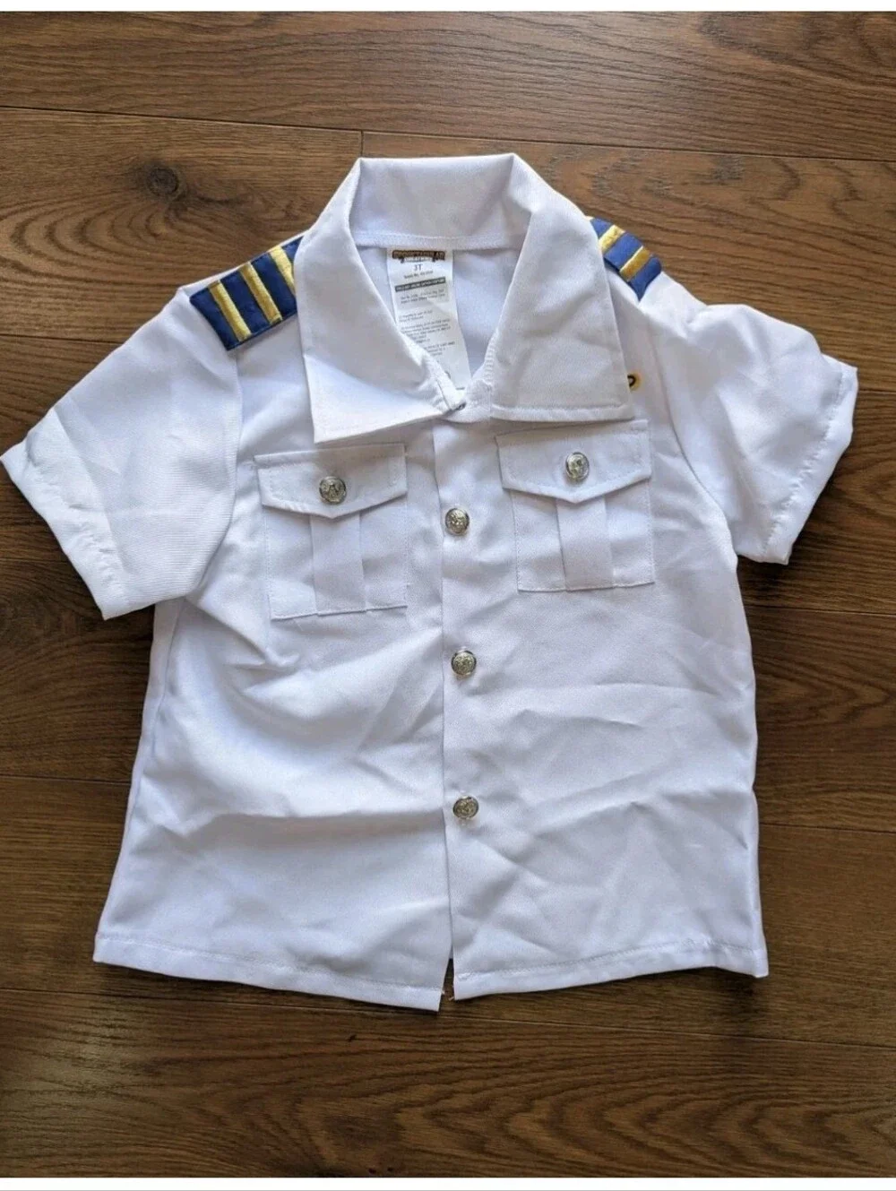 Spooktacular Creations Captain Costume Kids 3T Full 4 Piece Set